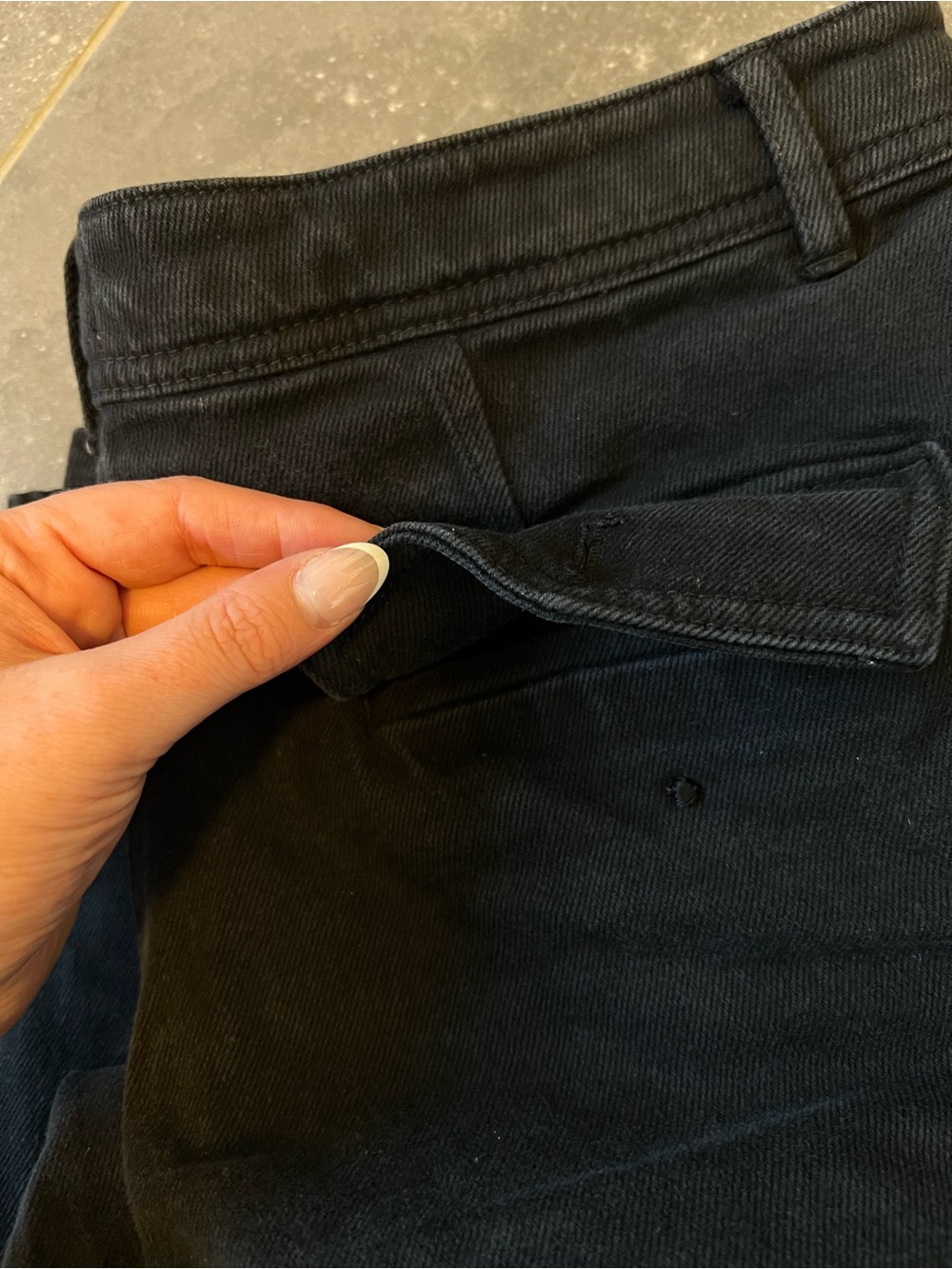 Wilfred Straight Black Cargo Pants - Picture 4 of 6